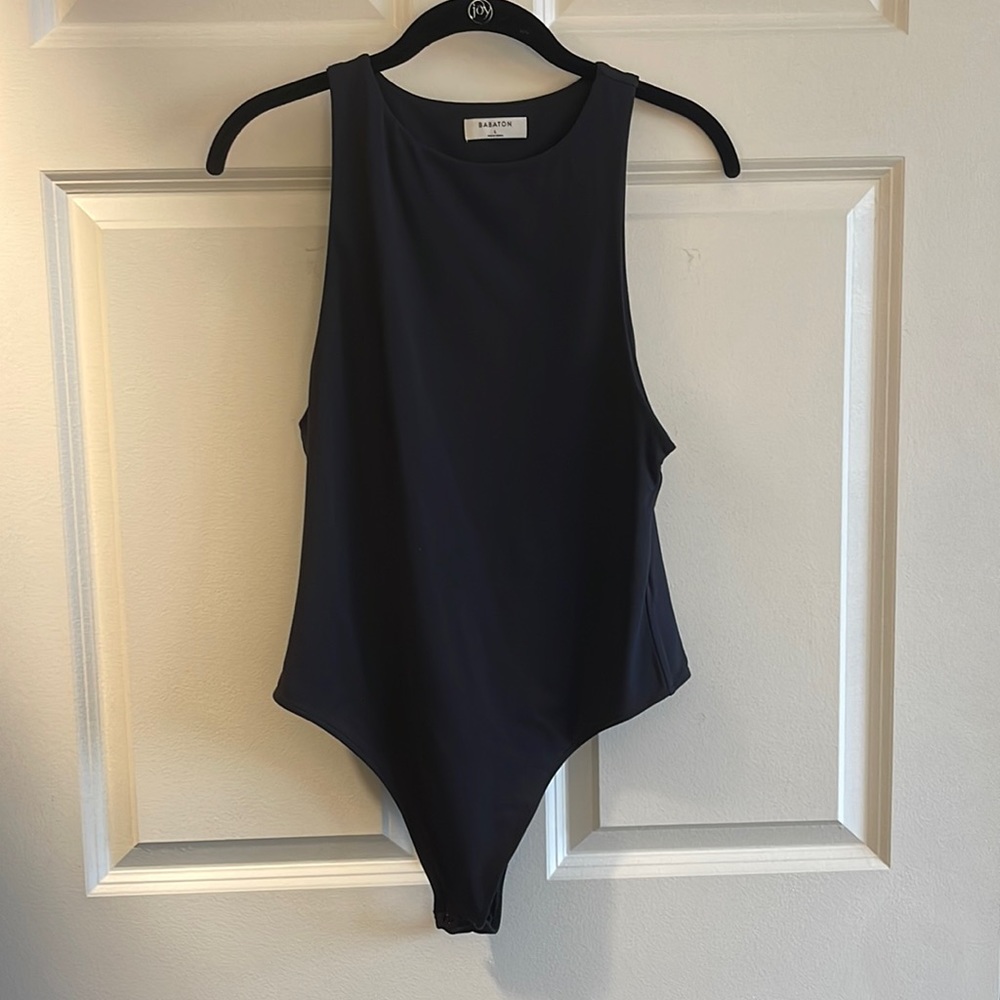 Aritzia Babaton Black Bodysuit